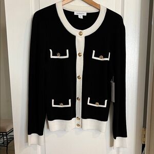 Liz Claiborne cardigan Chanel model like